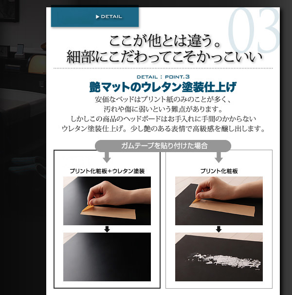 ここが他とは違う細部