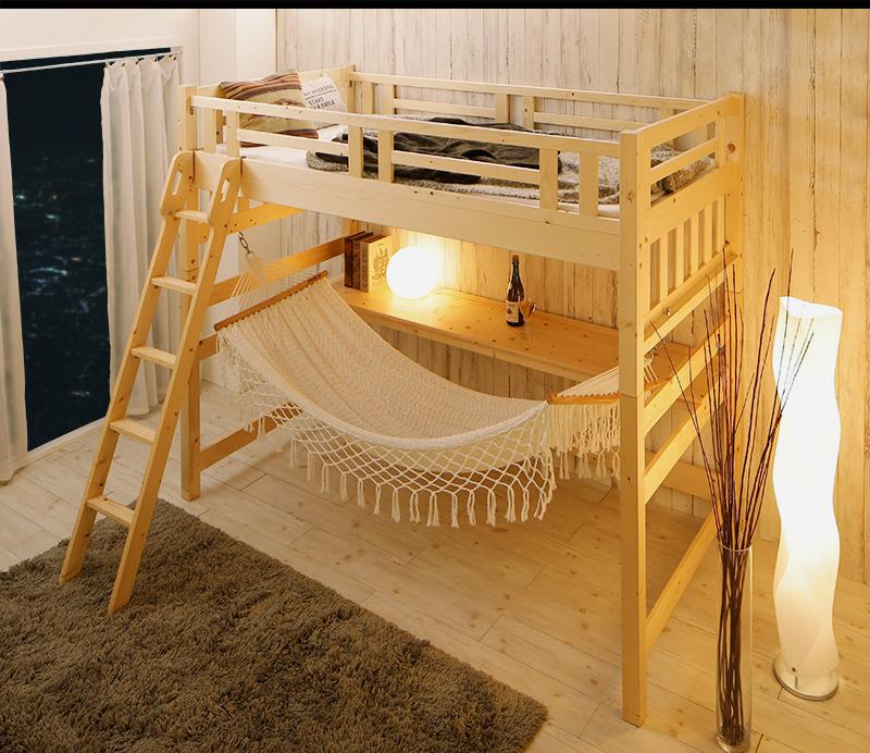 商品を販売 ロフト二階建てベッド シングルベッド