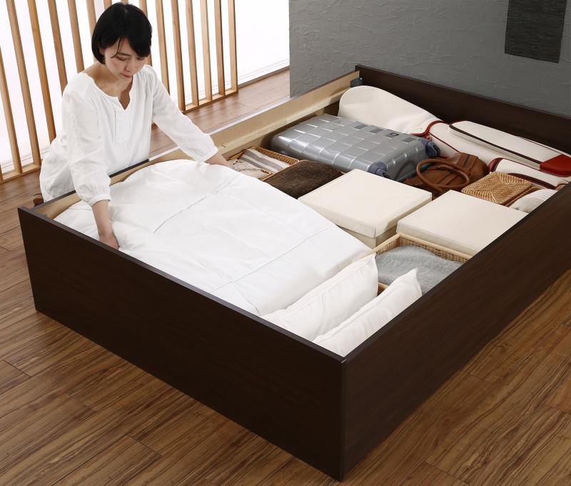 畳ベッドはこんなに便利！大容量の収納付き畳ベッド特集