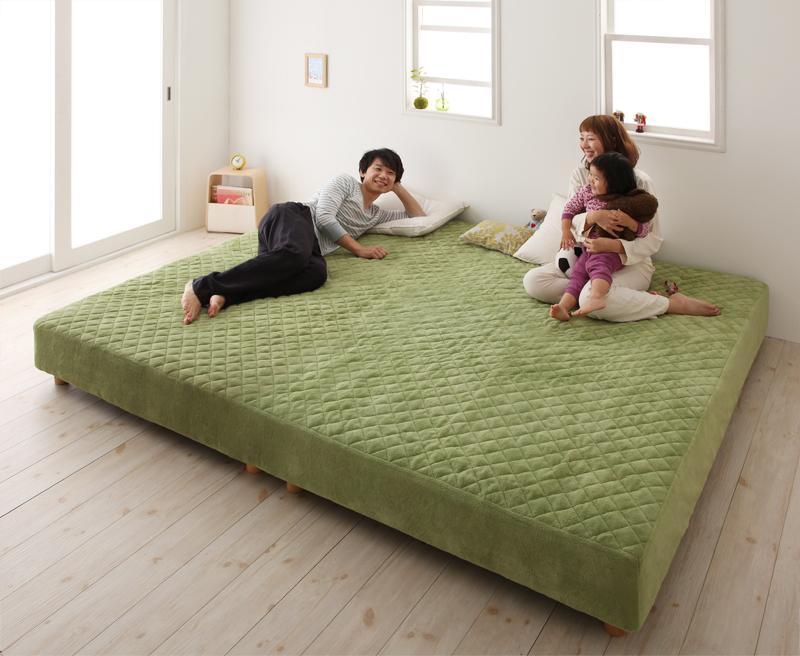 【家族4人で寝るベッド】一緒に寝られるベッドのタイプとサイズを解説！