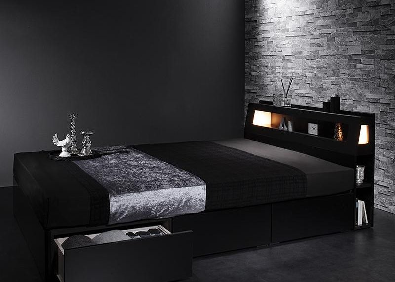 デキる男の寝室に 黒ベッドの魅力とおすすめ商品15選をご紹介