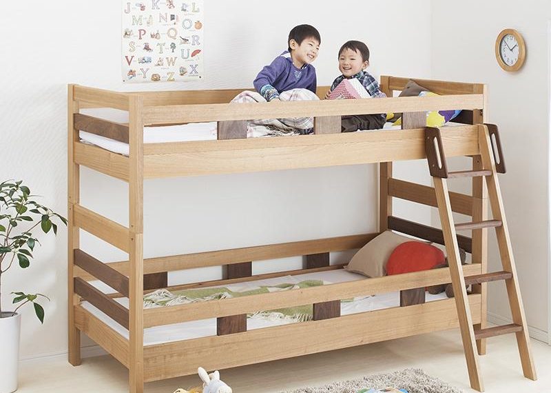 子供用ベッドにおすすめ コンパクトな二段ベッド マットレス特集