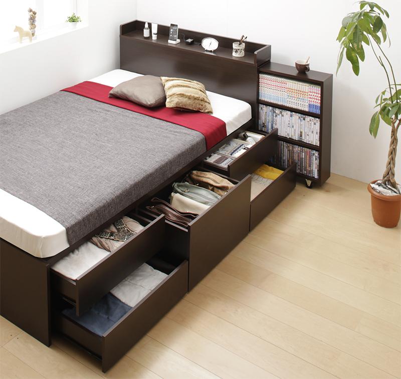 【すのこ】 シングルベッド 薄型スタンダードボンネルコイルマットレス付き 深型 すのこ床板 シングル 500040492：ソファーベッド家具の