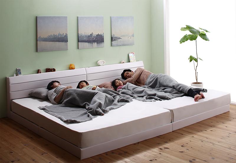 シングルやダブルを組み合わせて広々寝られる「連結ベッド」の魅力