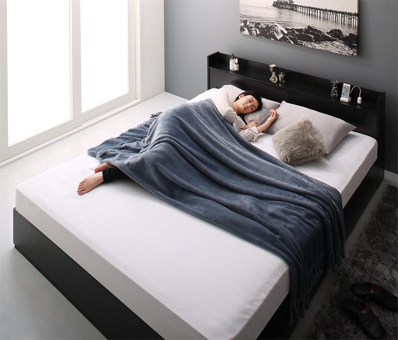 46％割引グレイ系年末のプロモーション ベッド(クイーンサイズ)BLACK クイーンベッド ベッド/マットレスグレイ系