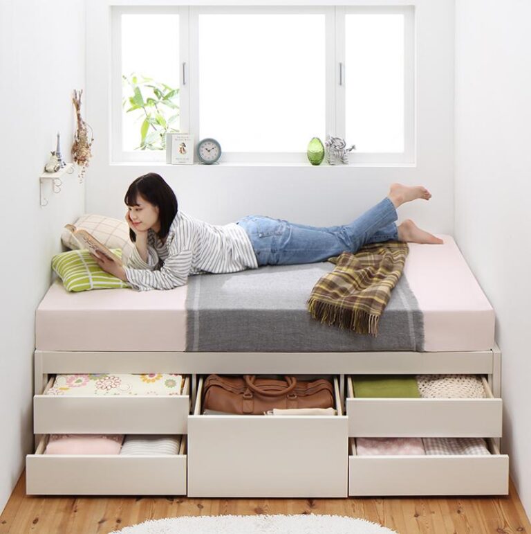 ベッドのスペースを効率的に使える！機能的なベッドおすすめ6選