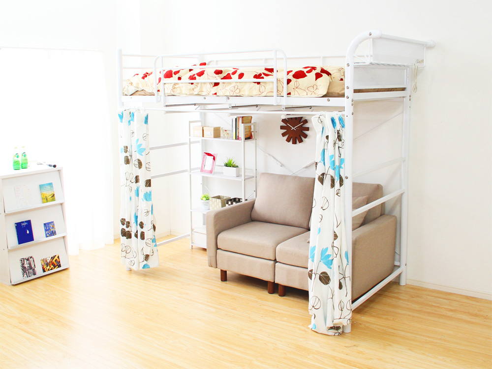 カーテン付きロフトベッド その魅力とおすすめ商品ご紹介します