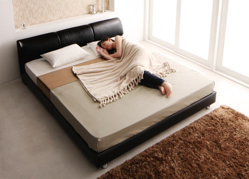 赤ちゃんのいるご家庭必見 ベッド横にベビーベッドを置いた寝室実例