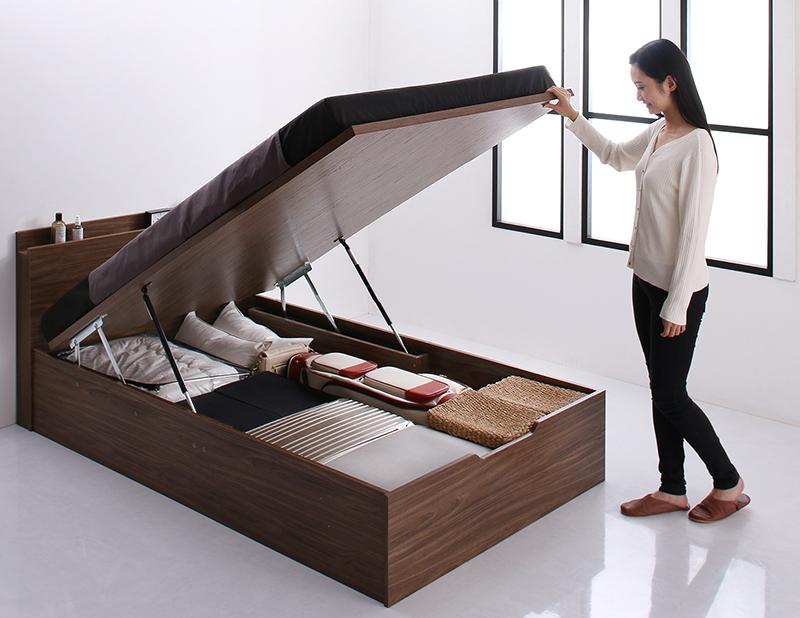 売り込み たぬき様専用 dreambed 跳ね上げ式省スペース ベッド下収納 