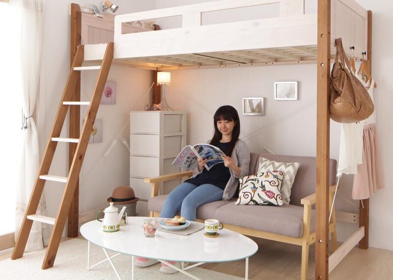 6畳ワンルームに置きたい家具が置ける ロフトベッド の選び方解説