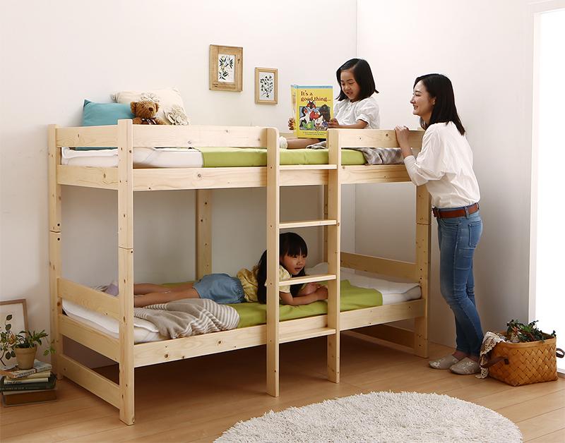 子ども部屋にぴったり！木のぬくもりが優しい二段ベッドおすすめ10選