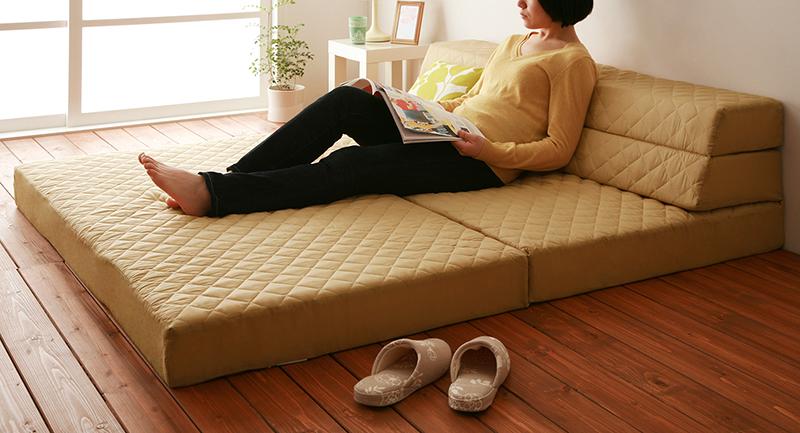 デイベッドでつくる お洒落で省スペースな寝室インテリア実例