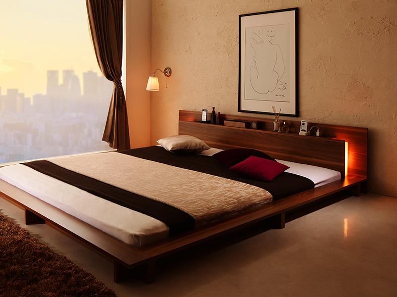 【ローベッド】低いベッドを置くときに参考にしたい寝室コーデ