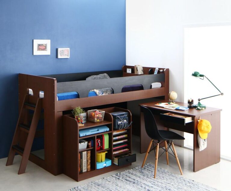 【子供用ベッド選び】4.5畳の子供部屋に置けるロフトベッド特集