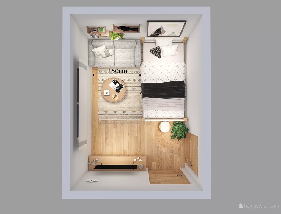 6畳の部屋にセミダブルベッド 置くことができるか徹底検証 6畳の部屋にセミダブルベッド 置くことができるか徹底検証