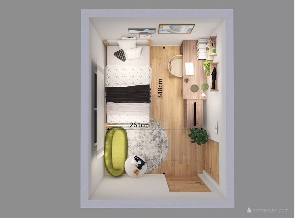 6畳の部屋にセミダブルベッド 置くことができるか徹底検証 6畳の部屋にセミダブルベッド 置くことができるか徹底検証