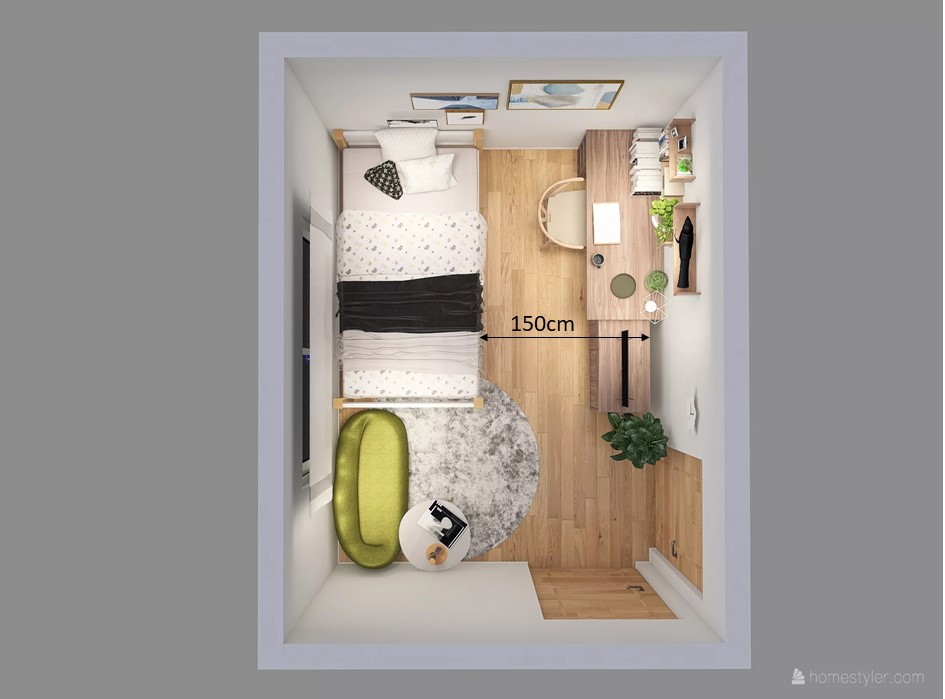 6畳の部屋にセミダブルベッド 置くことができるか徹底検証 6畳の部屋にセミダブルベッド 置くことができるか徹底検証