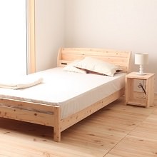 寝台職人 森林浴気分で上質な睡眠を ひのきすのこベッド (ダブル)