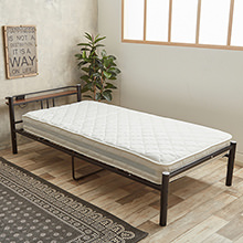 体圧分散 高密度アドバンスポケットコイルマットレス (セミダブル)