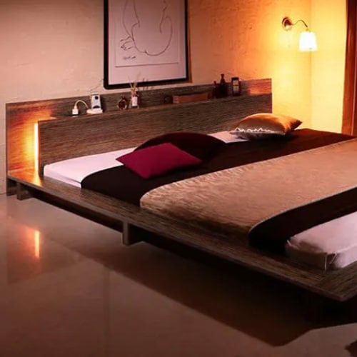 mpコンセント付きフロアベッド Claire シングル mpコンセント付きフロアベッド Claire シングル