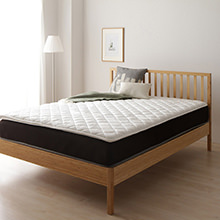 新開発の眠り 国産3次元構造体トッパー付ポケットコイルマットレス