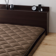 マットレスより取り扱い簡単なベッド専用 国産3層敷布団 (ダブル)