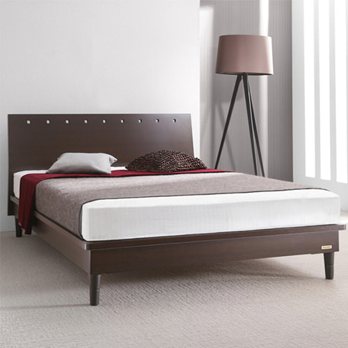 寝室を格上げする フランスベッド製 3段階高さ調節機能付きベッド (ダブル)