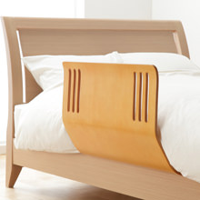 ベッドにはさみこむだけの簡単設置 木のぬくもりベッドガード