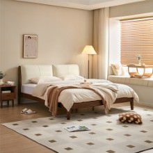 抗菌ナッパエコレザーベッド 150×200cm (ワイドダブル)