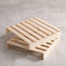 暮らしに合わせて使える パレットベッド専用 追加床板 2枚組・幅50cm