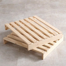 暮らしに合わせて使える パレットベッド専用 追加床板 2枚組・幅60cm