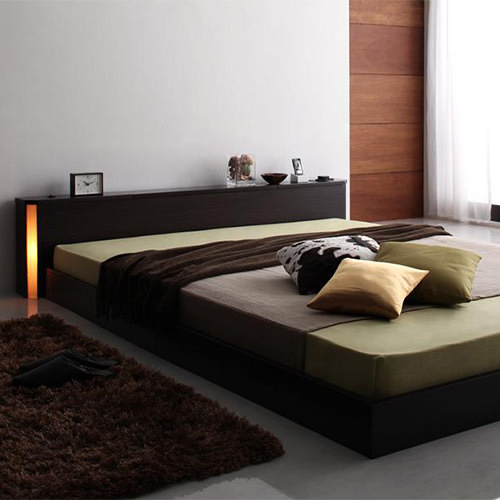 おやすみ前の心に灯る 照明付きセミダブルベッド特集 | ベッドスタイル