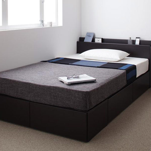 充実の機能と選べる収納スタイル 連結ファミリー収納ベッド (セミダブル)の詳細 | 日本最大級のベッド通販ベッドスタイル
