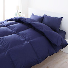 ふっくらあたたか フランス産ダックダウン 羽毛掛布団単品