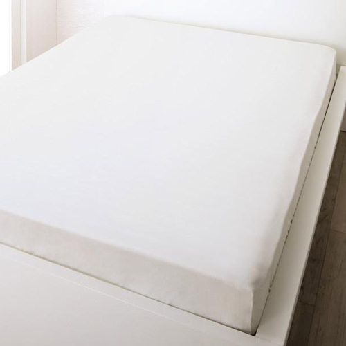 日本製・綿100％地中海リゾートデザインカバーリング ベッド用ボックスシーツ