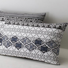 日本製・綿100％地中海リゾートデザインカバーリング 枕カバー