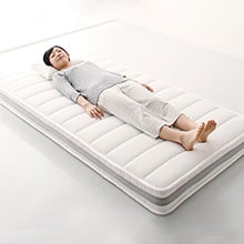 ショート丈対応 コンパクトマットレス三つ折り薄型ポケットコイル (セミシングル)の詳細 | 日本最大級のベッド通販ベッドスタイル