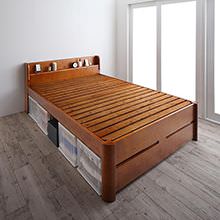 口コミ  すのこベッド 木 シングルベッド