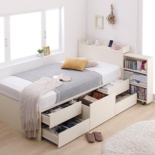 ショート丈ベッド特集 -15㎝で叶える理想の寝室最新ガイド | ベッド 