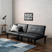 スタイル組み換え可能 4WAYソファベッド (ブラック)の詳細 | 日本最大