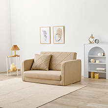 アウトレット・新品★4WAYベッドになるリクライニングソファ×ベット【ホワイト】 アウトレット・新品☆4WAYベッドになるリクライニングソファ×ベット