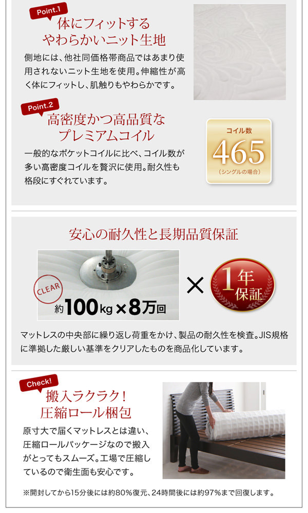 優雅な空間へ モダンデザイン・高級レザー・デザイナーズベッド