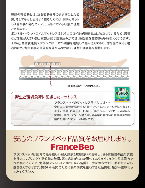棚・コンセント付きローベッド
