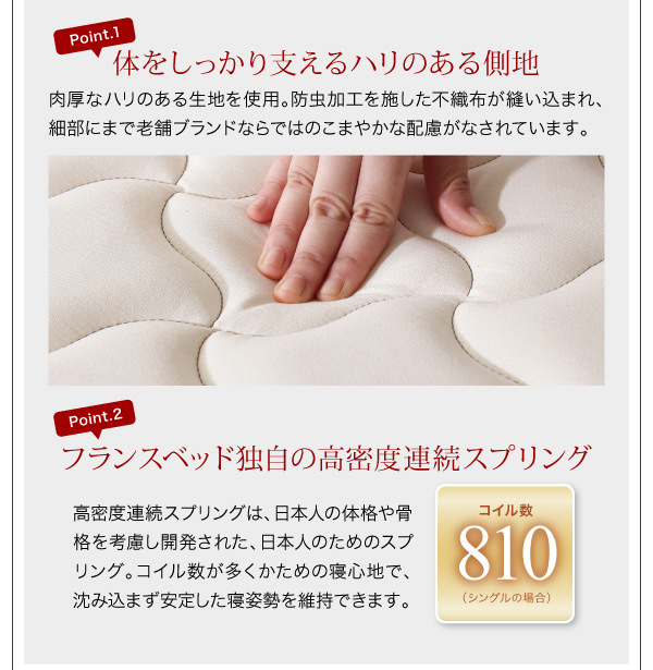 直線が美しい 棚・4口コンセント付デザインフロアローベッド (シングル)の詳細 | 日本最大級のベッド通販ベッドスタイル