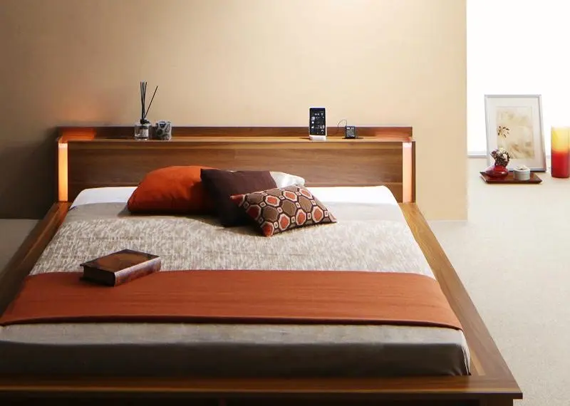 木製セミダブルベッドフレーム ダークブラウン 木製セミダブルベッドフレーム ダークブラウン ダークブラウン 木製