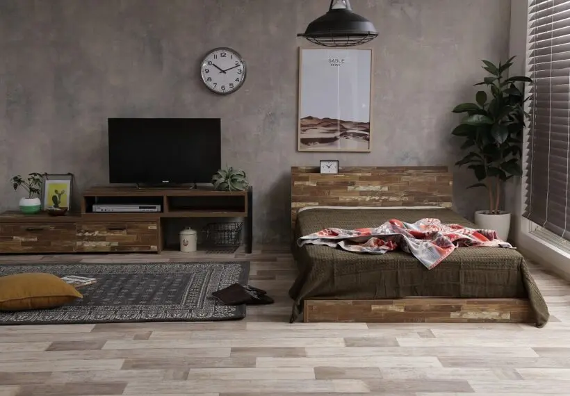 広々！！存在感あふれるヴィンテージ風SDベッド！！ 広々！！存在感あふれるヴィンテージ風SDベッド！！ 広々